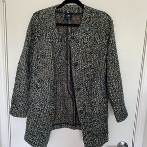 GAP Tweed Blazer Coat
